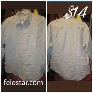 cambridge hall career club dress shirt size 
